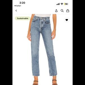 Agolde 90s pinch waist jeans